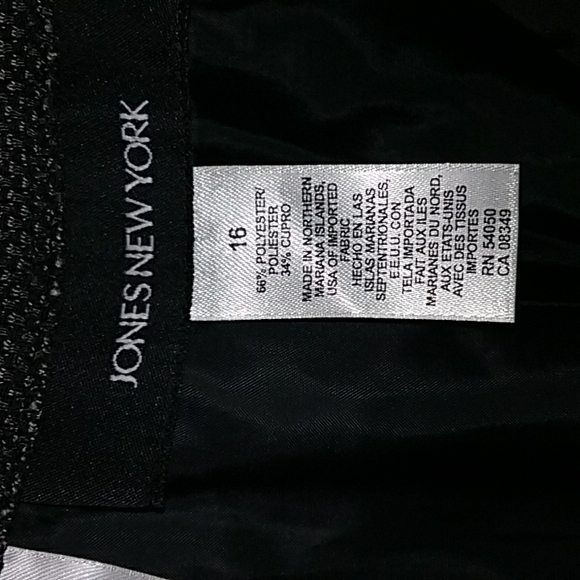 Jones New York women's Pants Size 16 - Picture 6 of 8